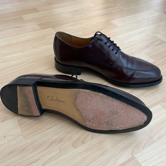 Cole Haan Burgundy Leather Mens Shoes - Picture 3 of 3